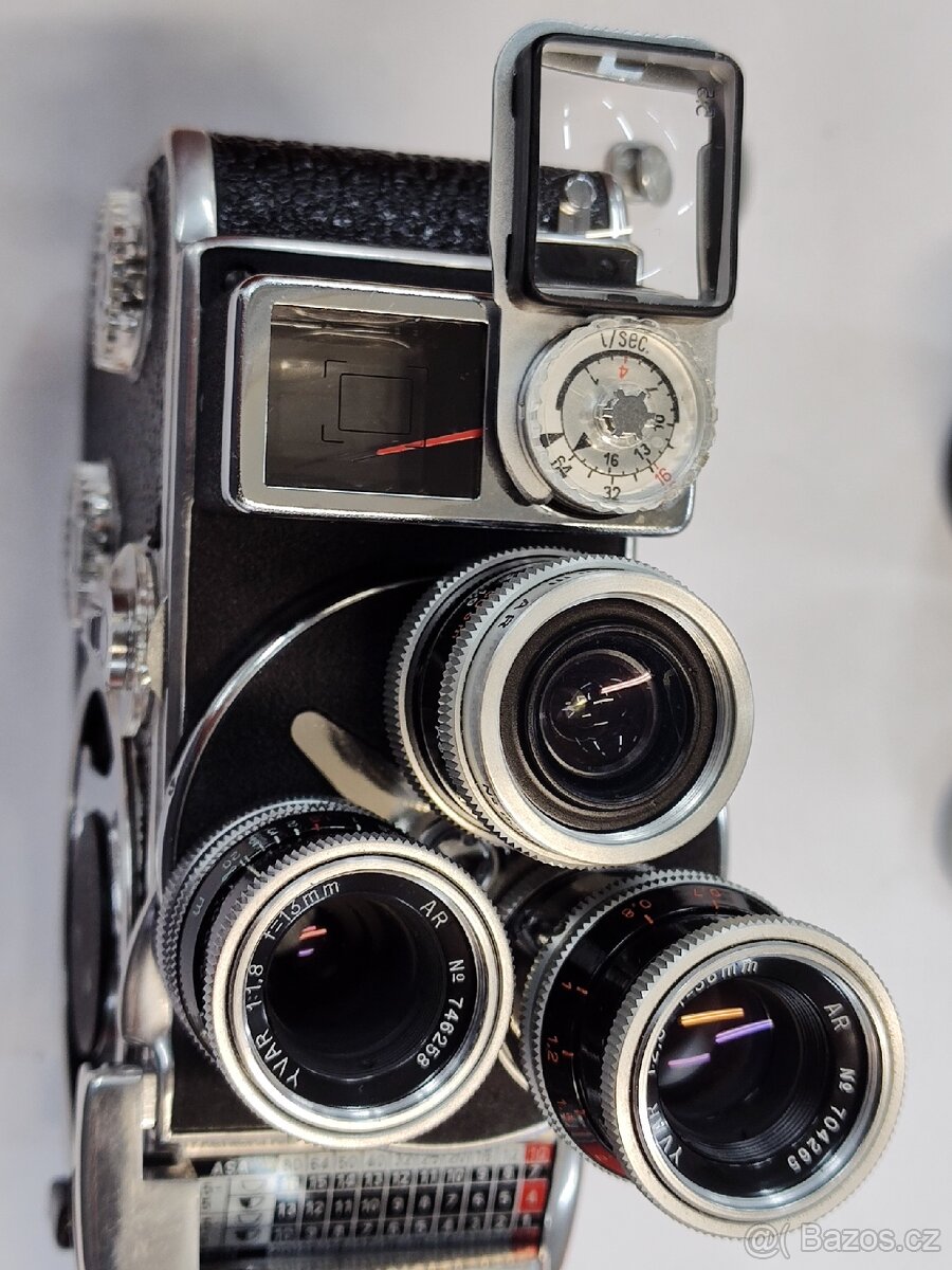 Kamera Bolex - Paillard D8L s příslušenstvím - 12