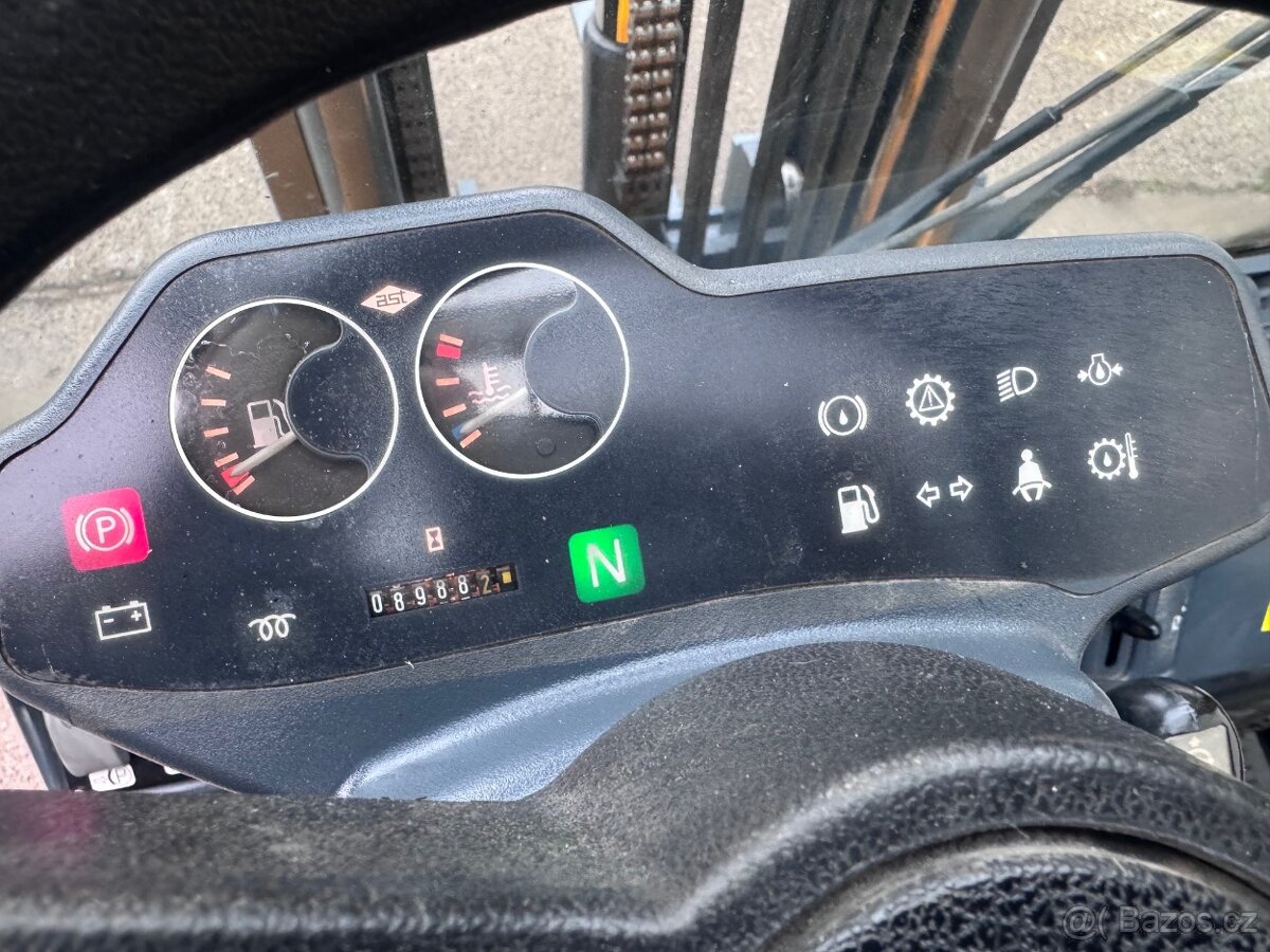 Jungheinrich DFG 20 diesel 2t triplex 4,4m kabina - 12