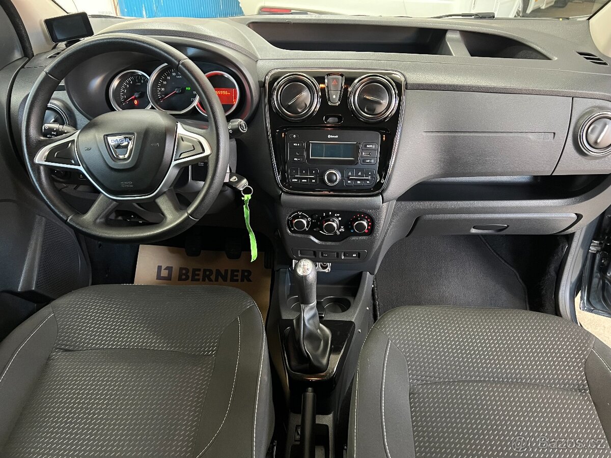 Dacia Dokker 1.6i 75KW 1.MAJITEL SERVISKA TEMPOMAT TAŽNÉ ZAŘ - 12