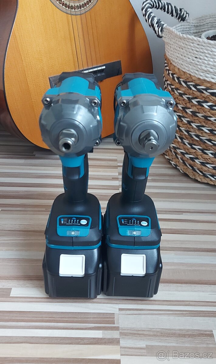 Rázový Aku utahovák-ONEVAN,Gisam, pro Aku Makita baterie 18V - 12