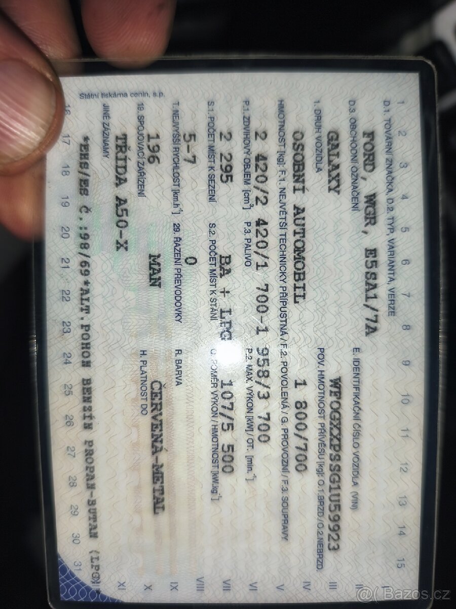 Ford Galaxy 2001 - 12