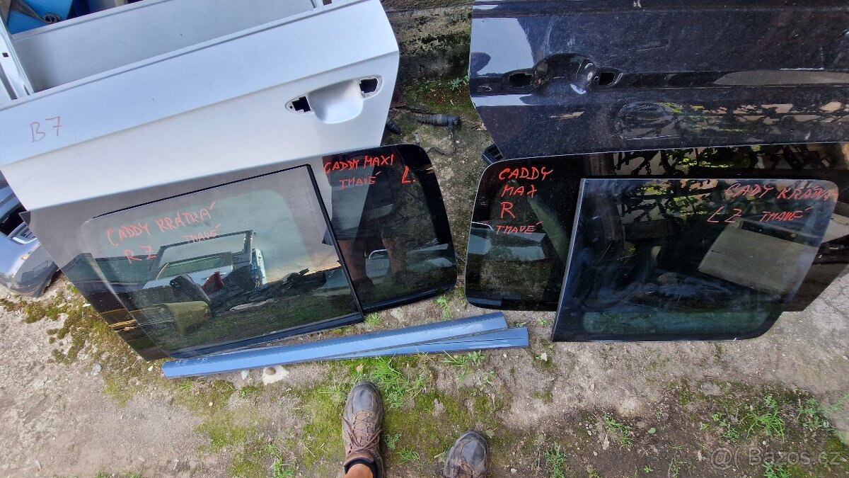 vw caddy IV. 2015 -2021 blatníky nárazníky lampy i xenon - 12