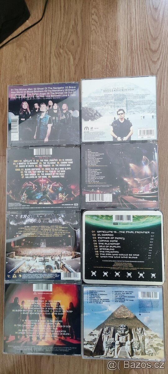 Prodám CD Iron Maiden .1 - 12