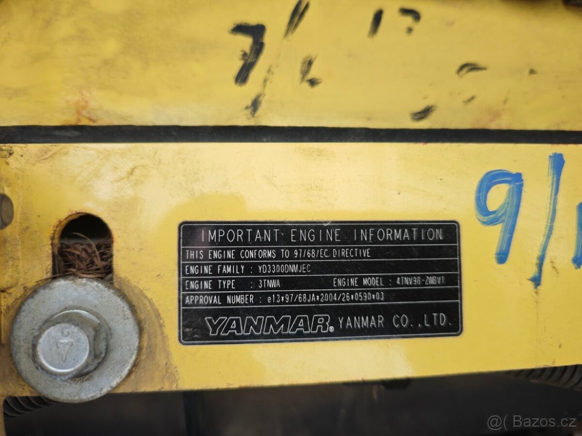 Pásový bagr Yanmar VIO 80-U - 12