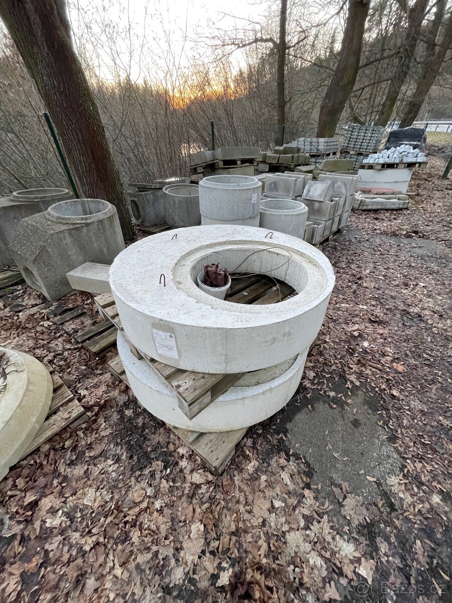 Stavební materiál, dlažba, skruže, obrubníky - 12