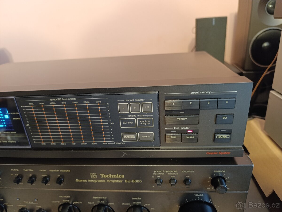 Equalizer Technics SH-8046, SH-8010, SH-8015VINTAGE - 12