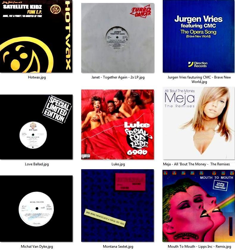 Prodám svou sbírku gramofonových desek - Techno,House,DJ -35 - 12