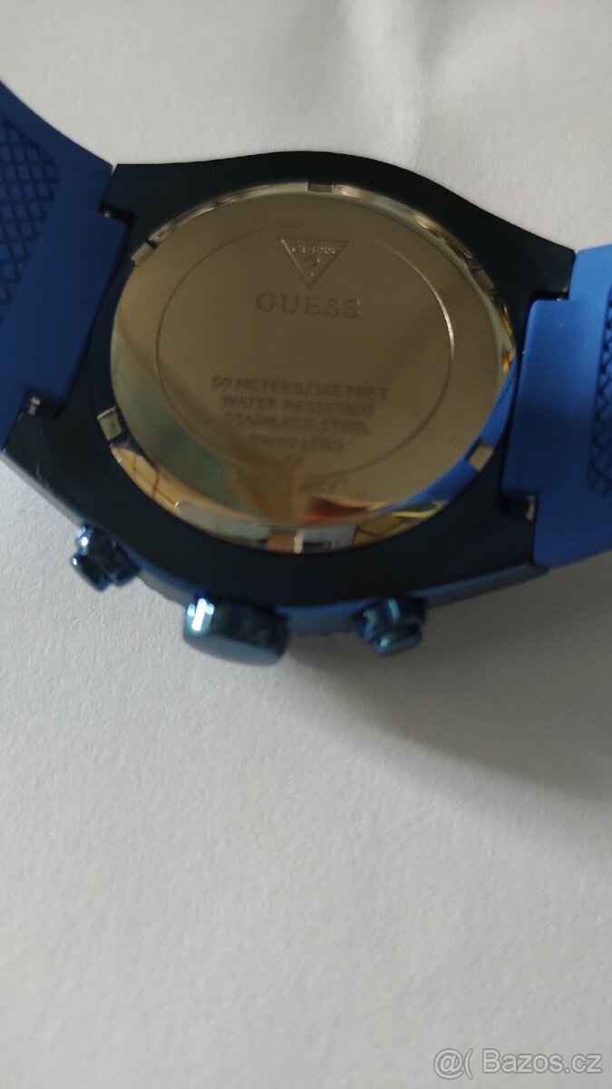 Guess MANE hodinky modré - 12