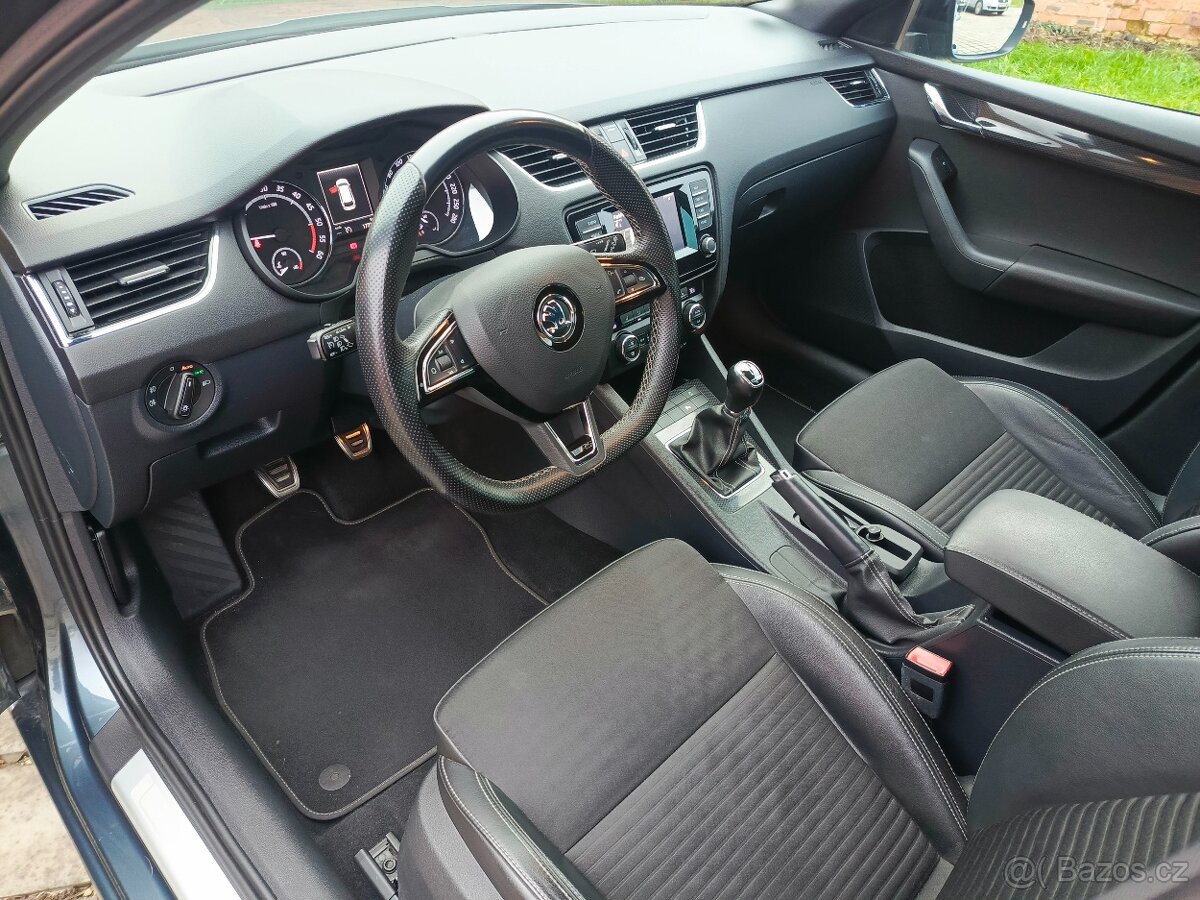 ŠKODA OCTAVIA 3 COMBI RS 2.0 TDI 135kW, najeto 179tisíc km - 12