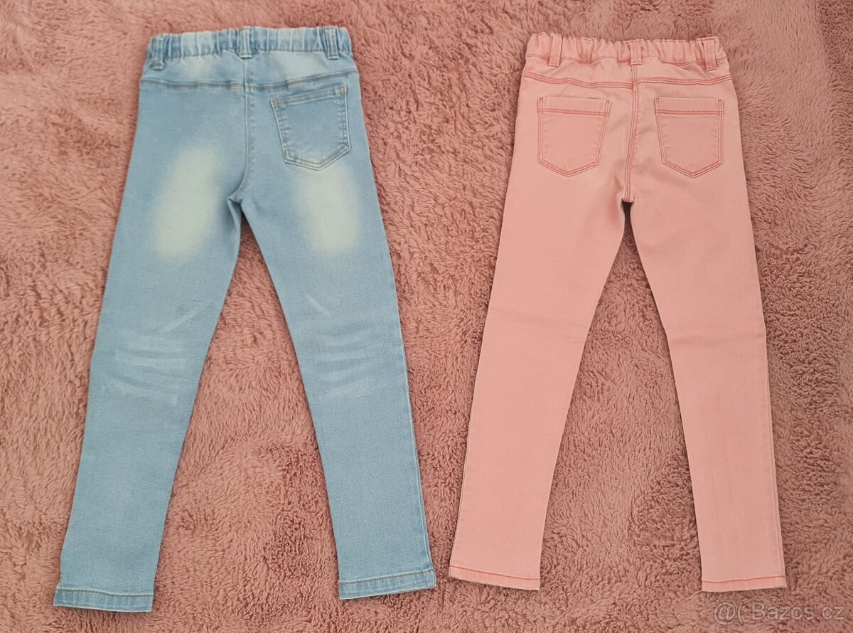 dívčí džíny PEPCO, F&F vel. 122 - 12