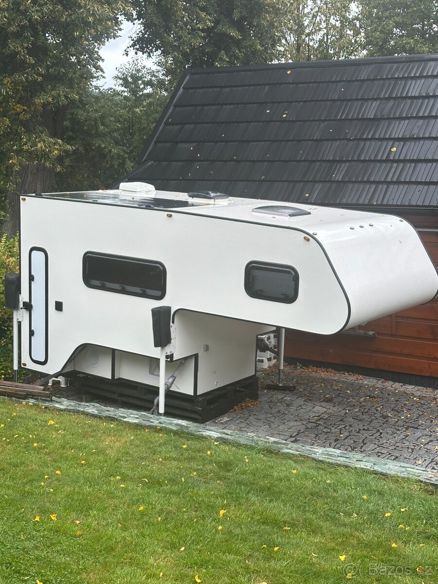 Prodám nebo vyrobím obytnou nástavbu, camper na pickup - 12