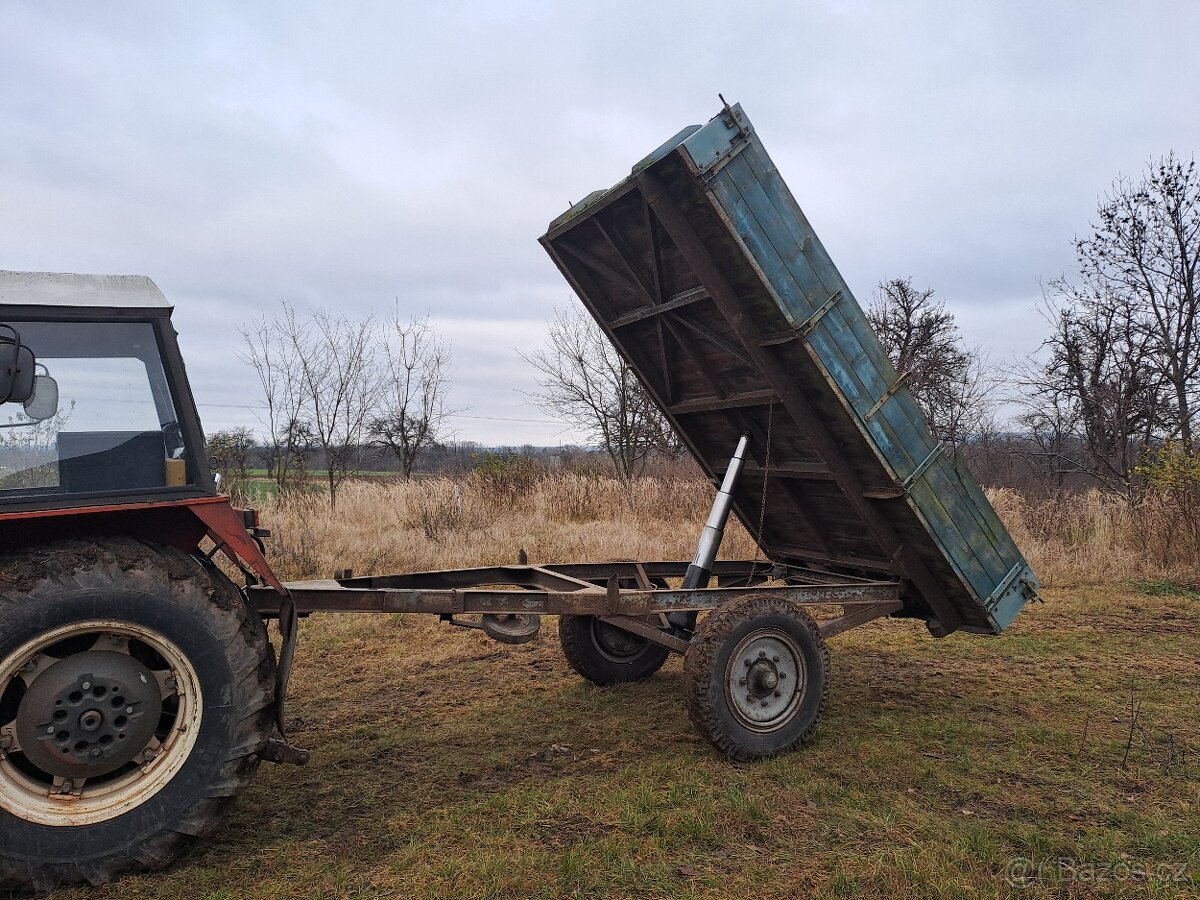 Traktorovy vlek sklopný - 12