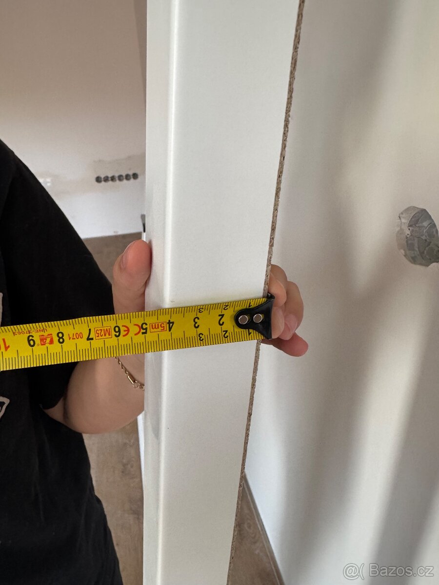 Prodám: Interior dveře Vekra, bíle, G1 sklo, pravé - 80x210 - 12