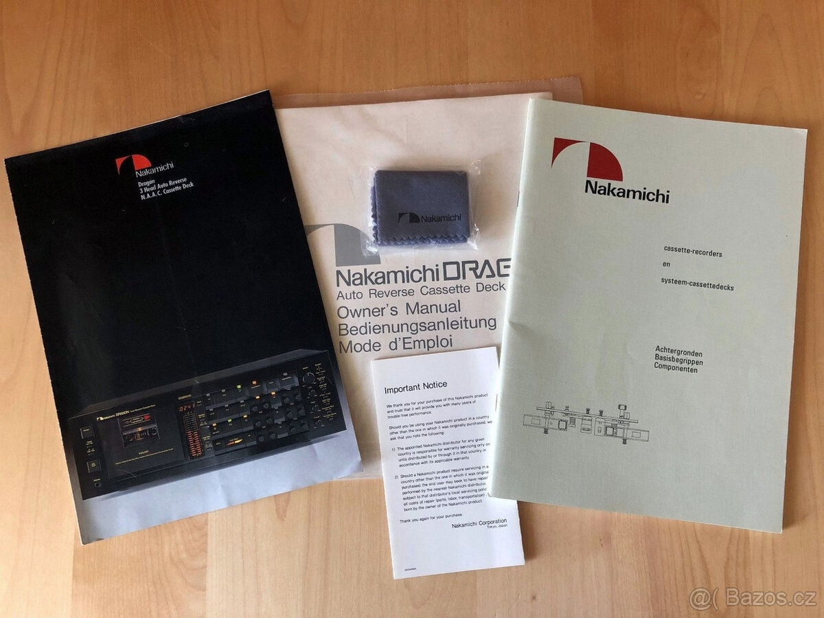 Tapedeck Nakamichi Dragon - 12