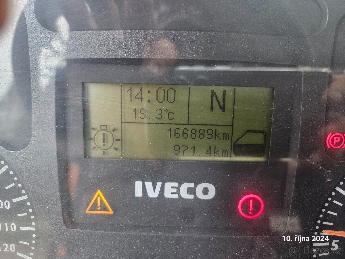 4x4 hák 13.5t Iveco komunál kropice sypač kontejner - 12