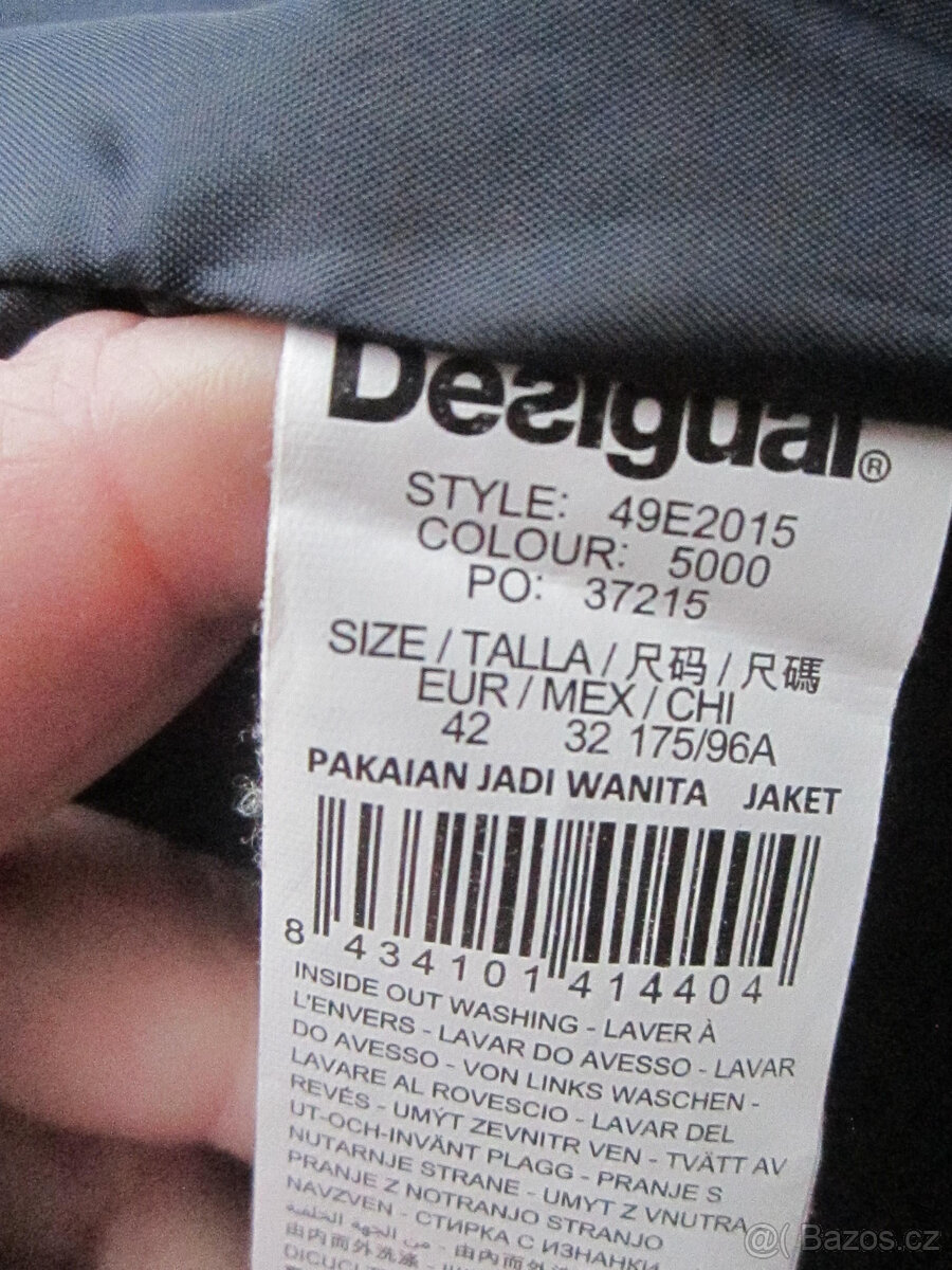 Sako zn. Desigual, vel. M/L, s logem značky - 12