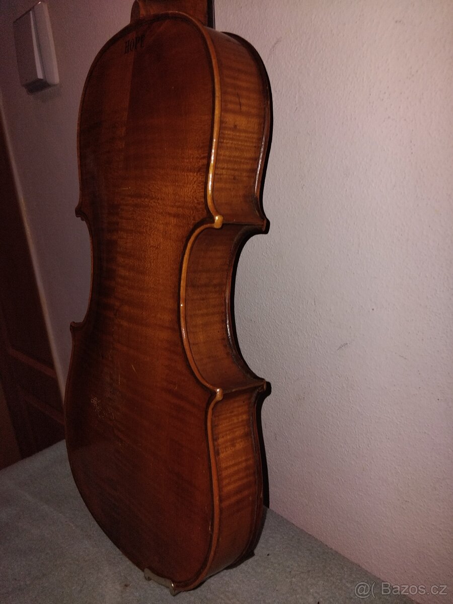 Velmi staré a vzácnější housle HOPF. - 12