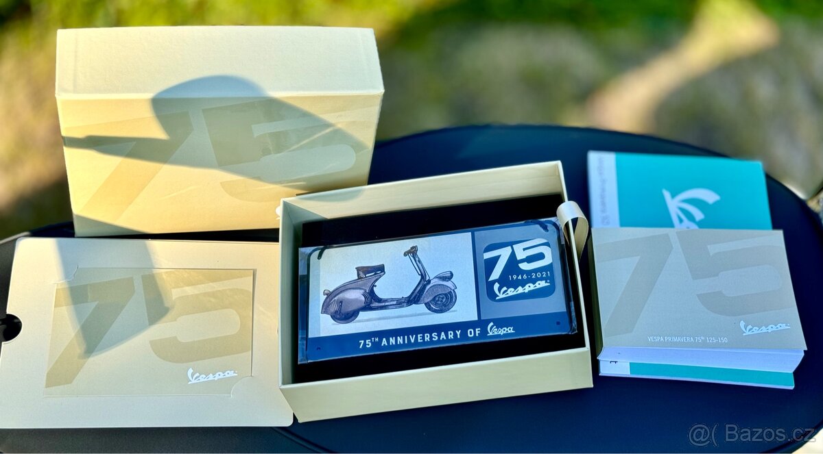 Vespa Primavera 75th Anni– limitovaná edice, TOP STAV - 12