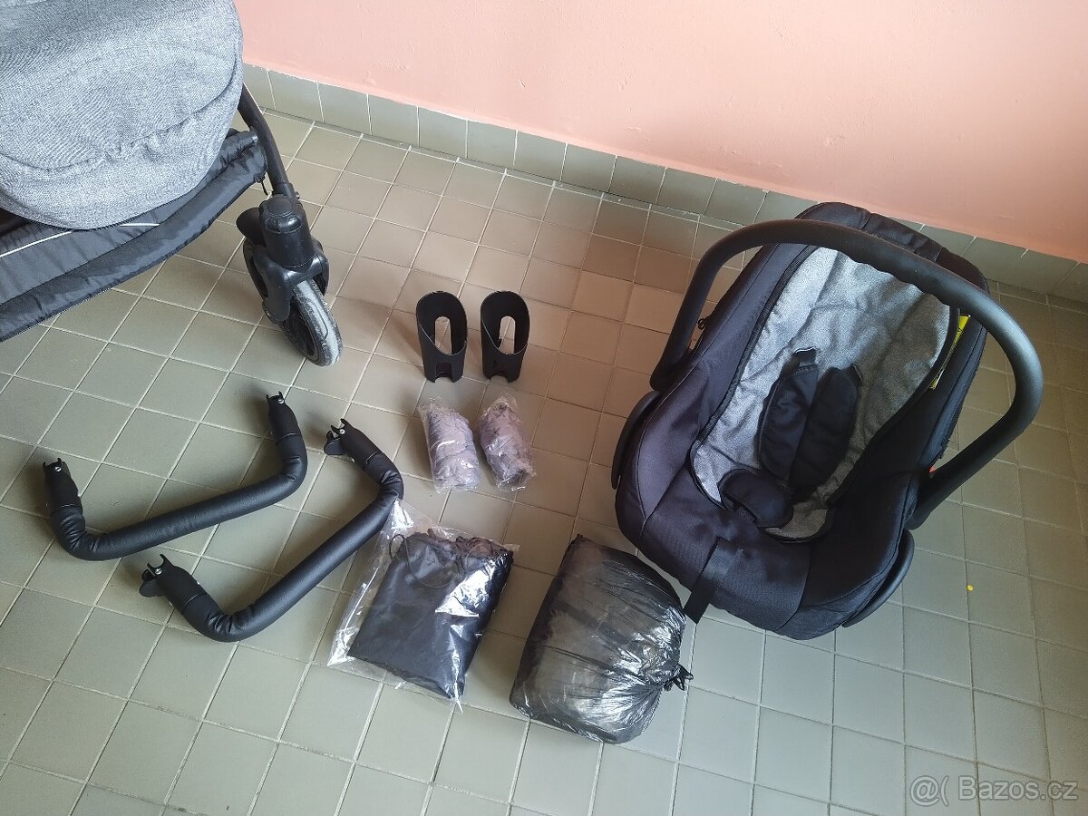 Kočár pro dvojčata Dorjan Twin - 12