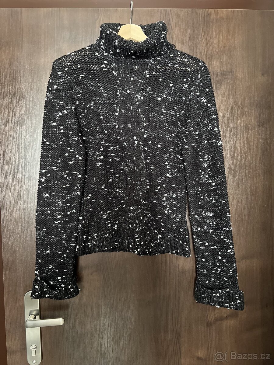 Dámský svetr – černobílý S/M? - 12