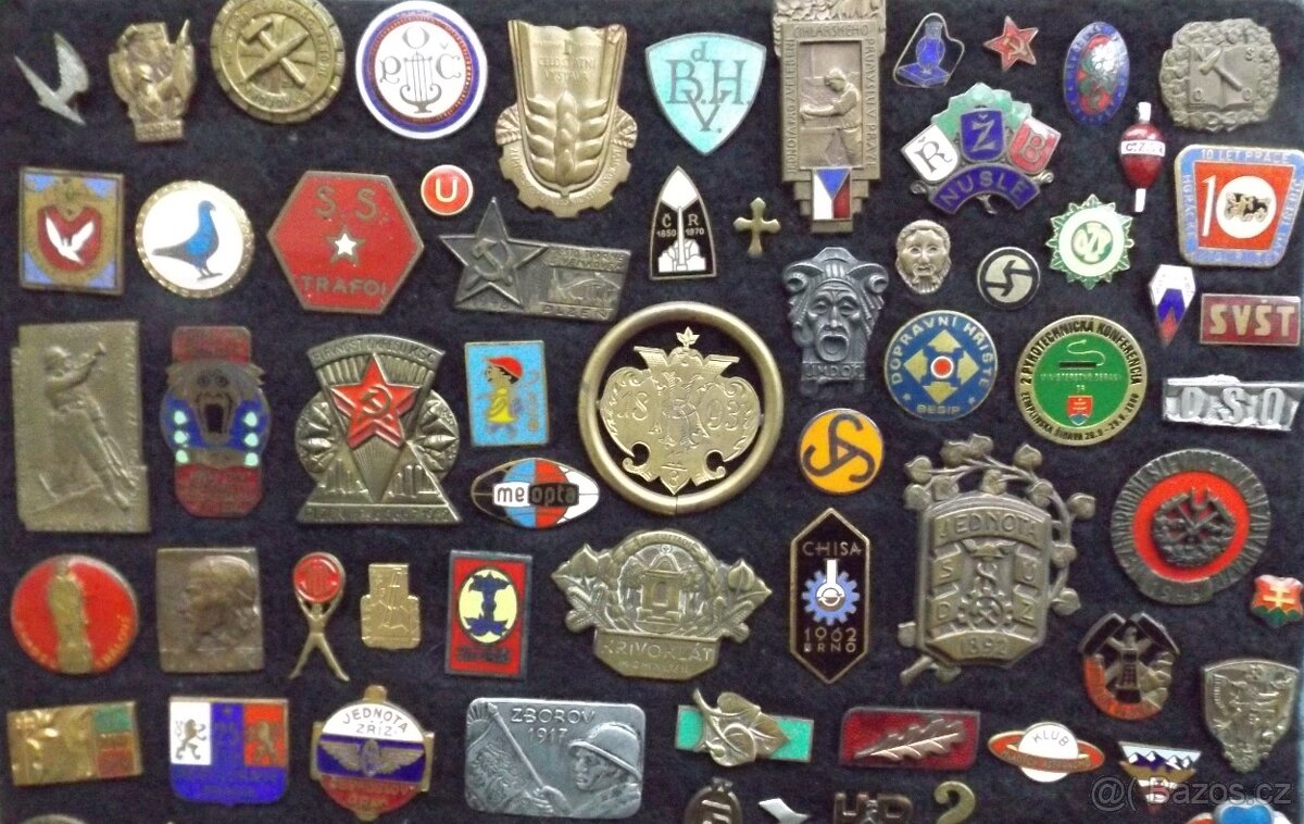 odznaky - různé druhy - 12
