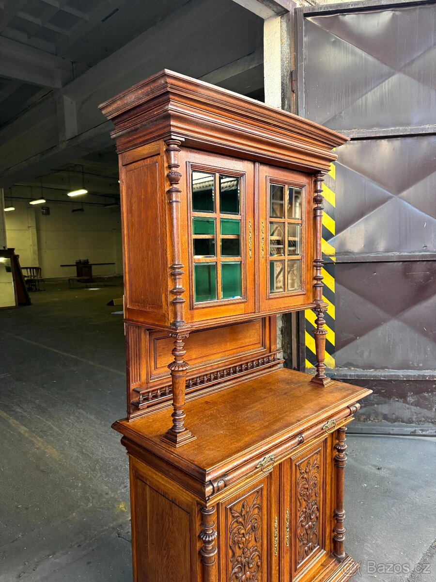 Starožitný příborník / kredenc (132020) - 12