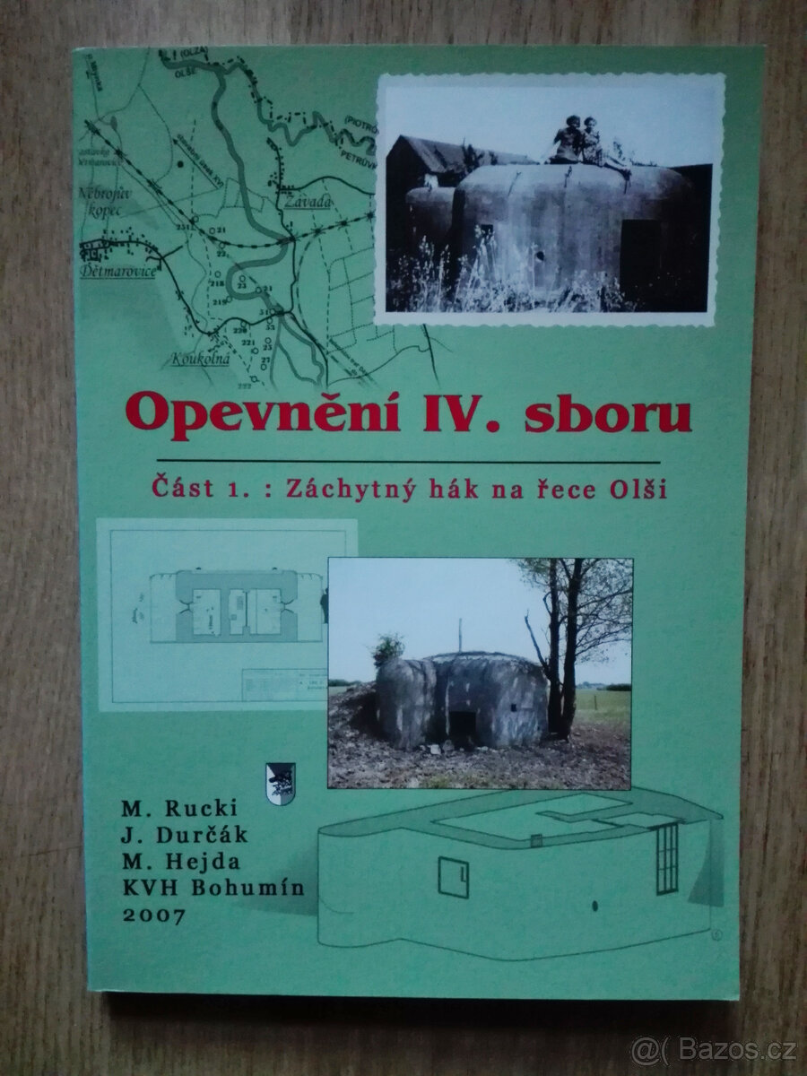 Československé opevnění knihy - pevnosti, bunkry - 12