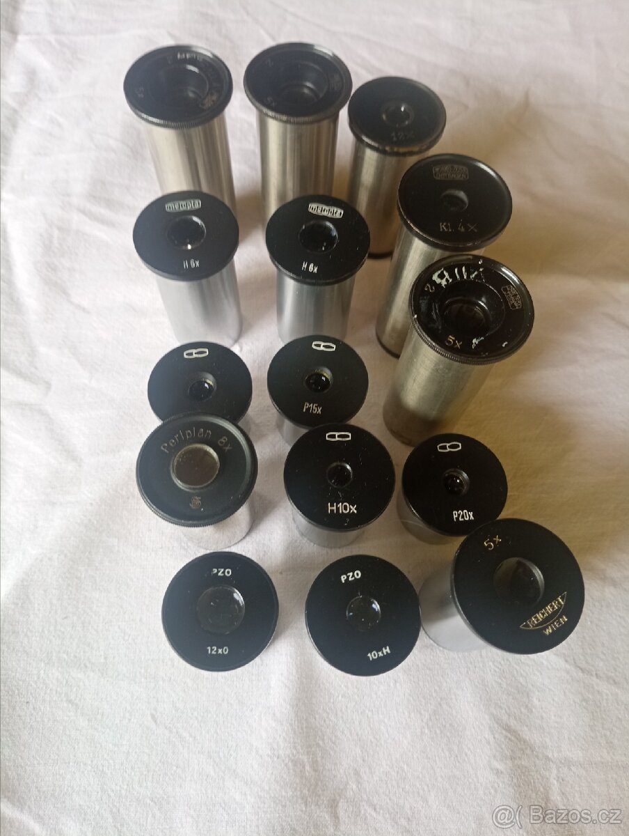 Příslušenství k mikroskopům MEOPTA, atd. - 12