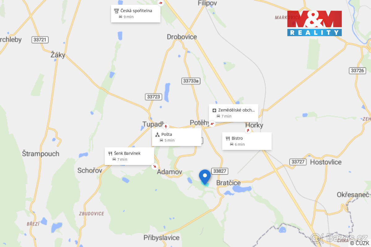 Prodej pole, 19072 m², Bratčice - 12