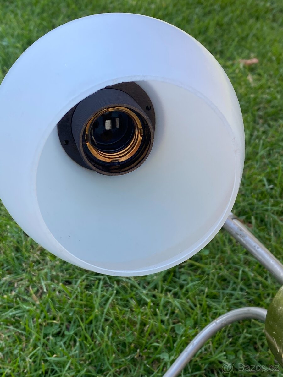 starý lustr kamenický šenov retro lustr nástěnná lampička - 12