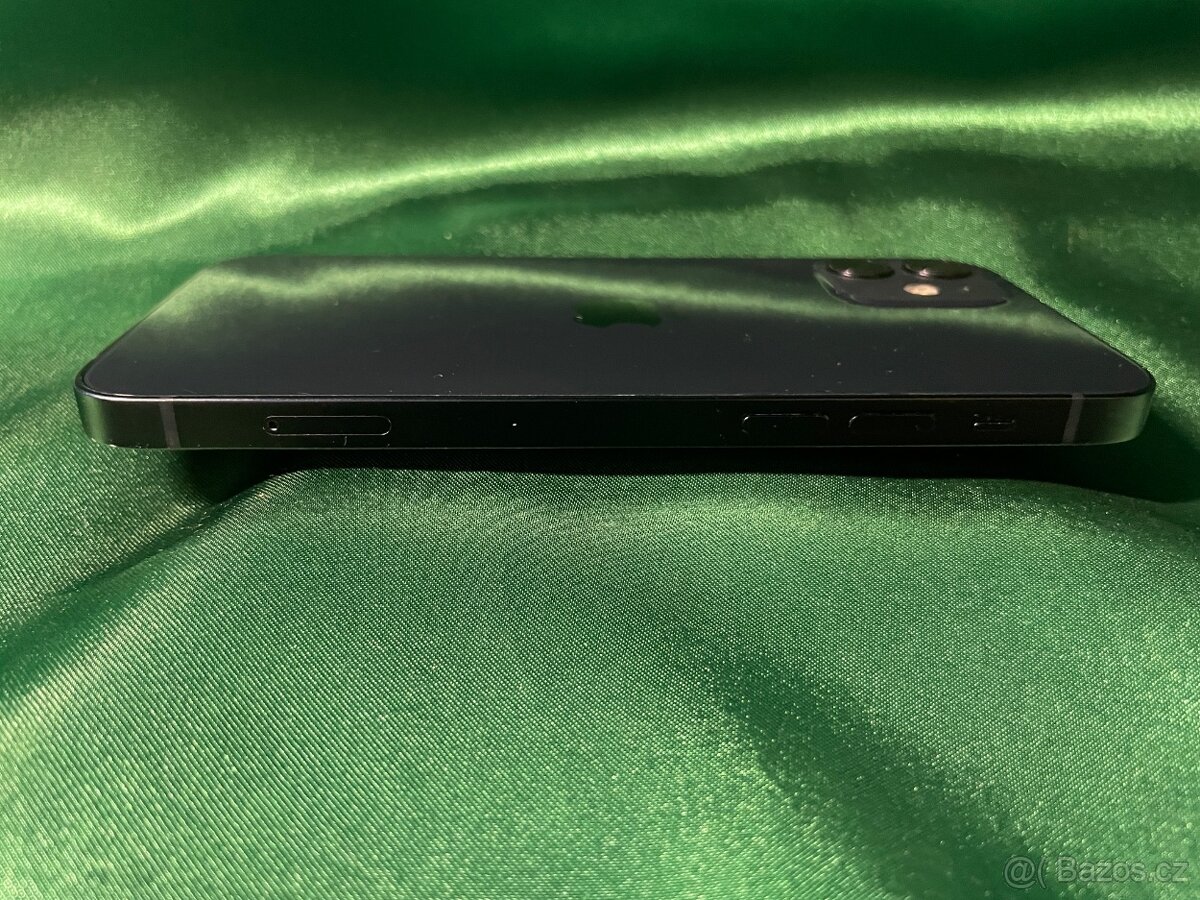 iPhone 12 Black 64GB BATERIE 100% ZÁRUKA - 12