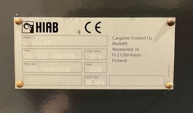 DAF FAD CF 530 - 8x4 – JNK 21T + HR-Palfinger PK 33002 EH - 12