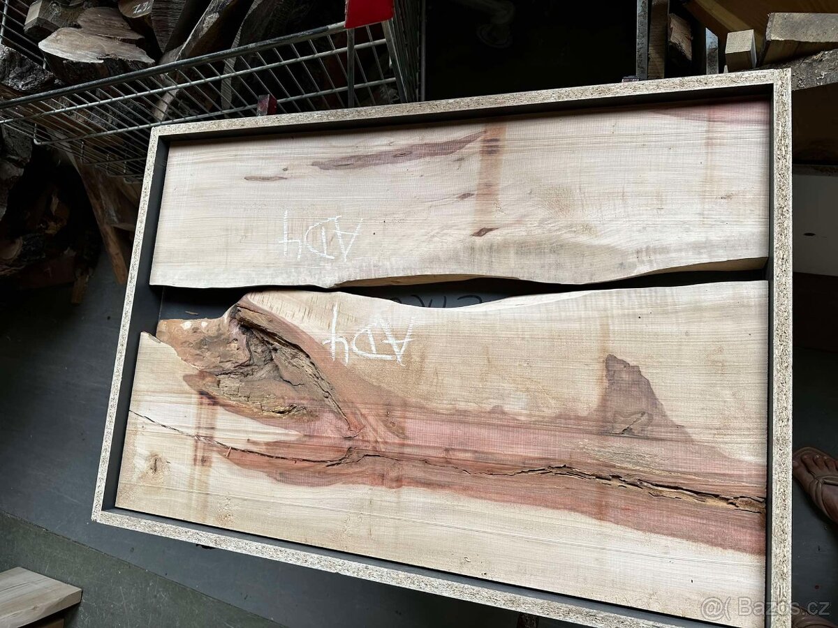 Sety atypických fošen na epoxidové stoly - 12