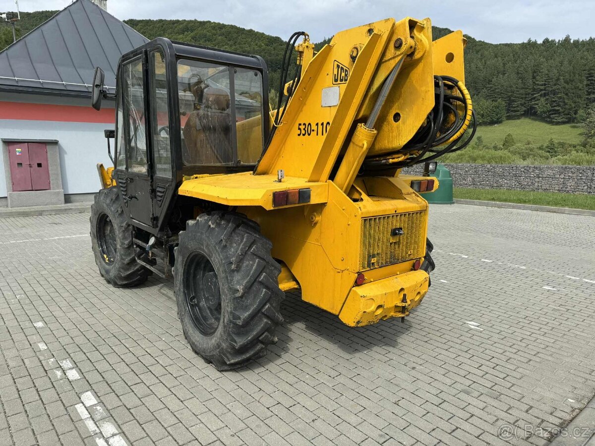 Teleskopický nakladač tovární značky jcb loadall 530-110 - 12