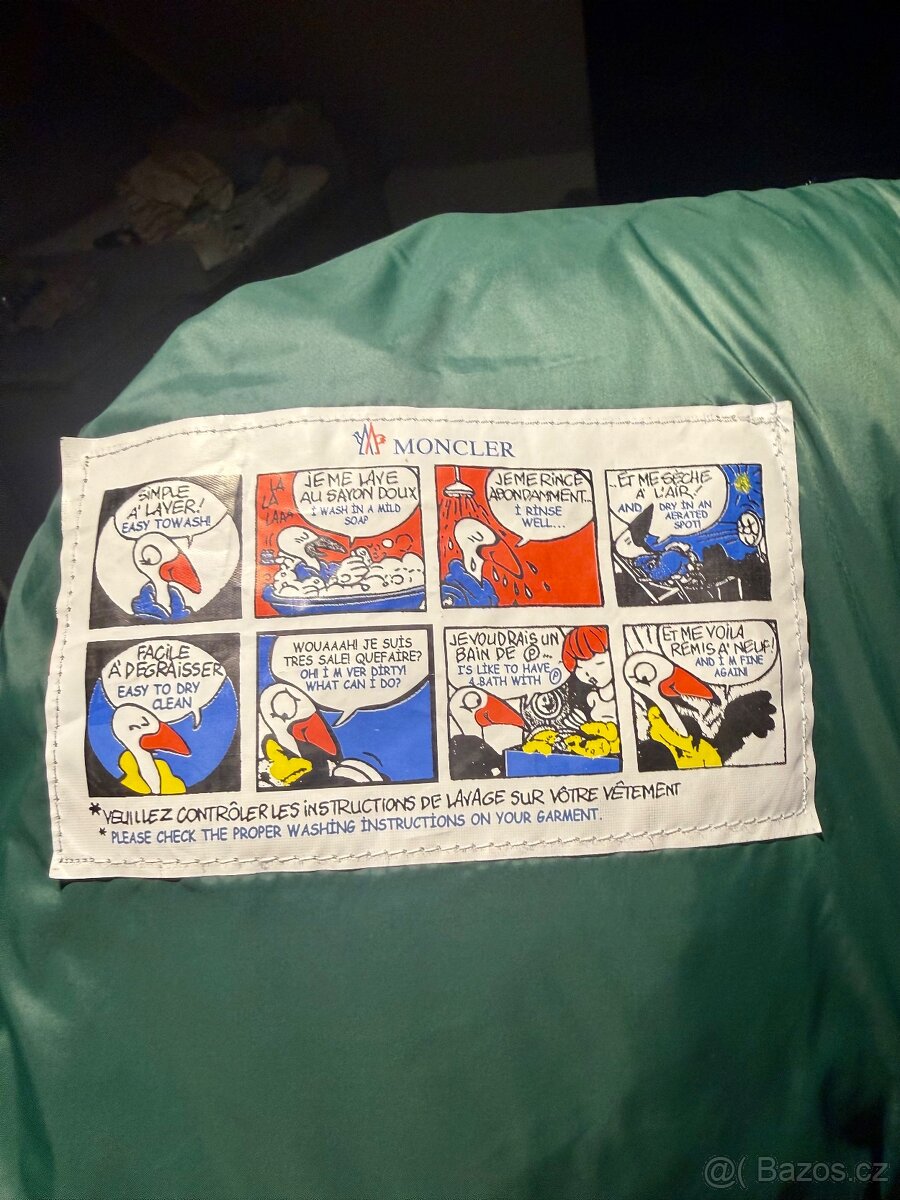 Moncler down bunda pánská velikost M - 12