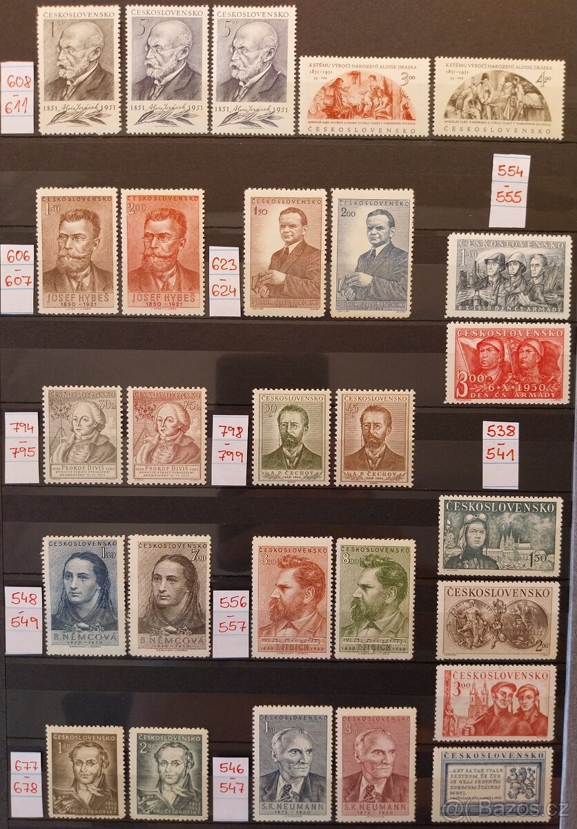 Známky ČSR – 3 - 12