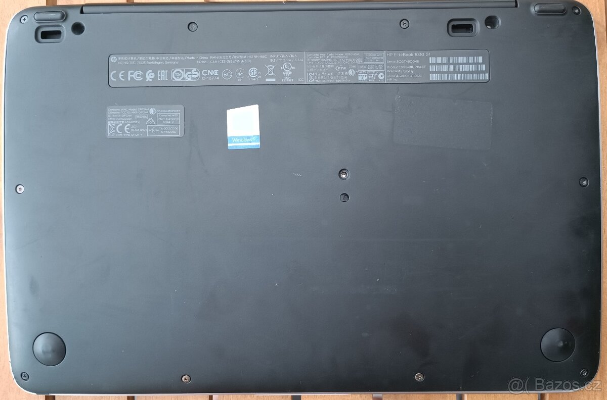 Dotykový Notebook HP EliteBook 1040 Folio G1/ 8GB RAM/Win 11 - 12