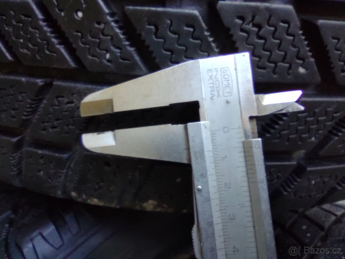 175/65 R14 ZIMNÍ + disky4x100 - VYSOKÝ HRUBÝ VZOREK - 12