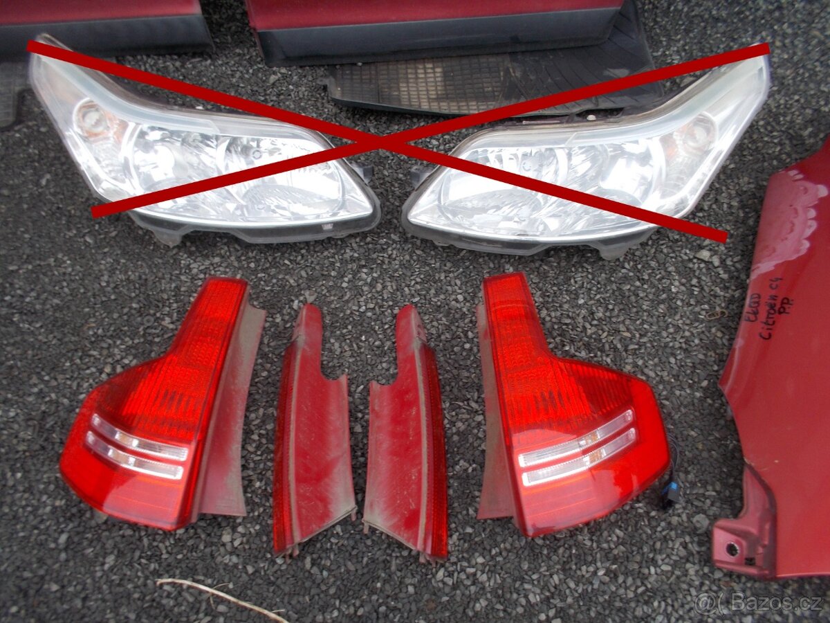 Karosářské díly Citroen C4 EKQD 2004-2010 - 12