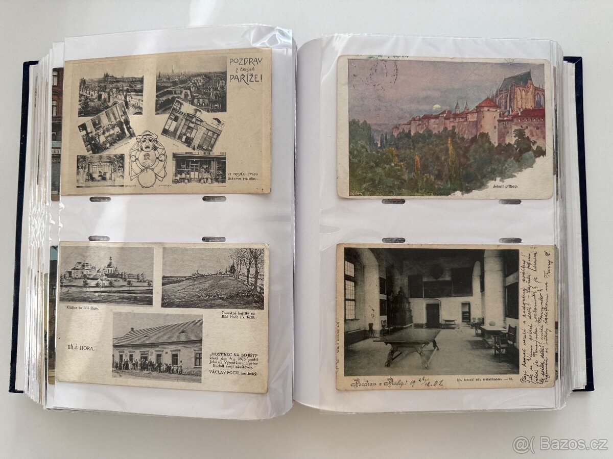 Album historických pohlednic Praha a okolí (cca 244 ks) - 12