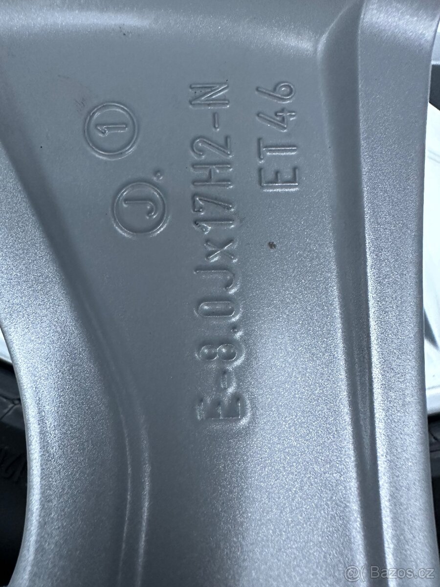 225/45 R17 - NOVÁ LETNÍ SADA AUDI A3 ORIGINÁL - 12