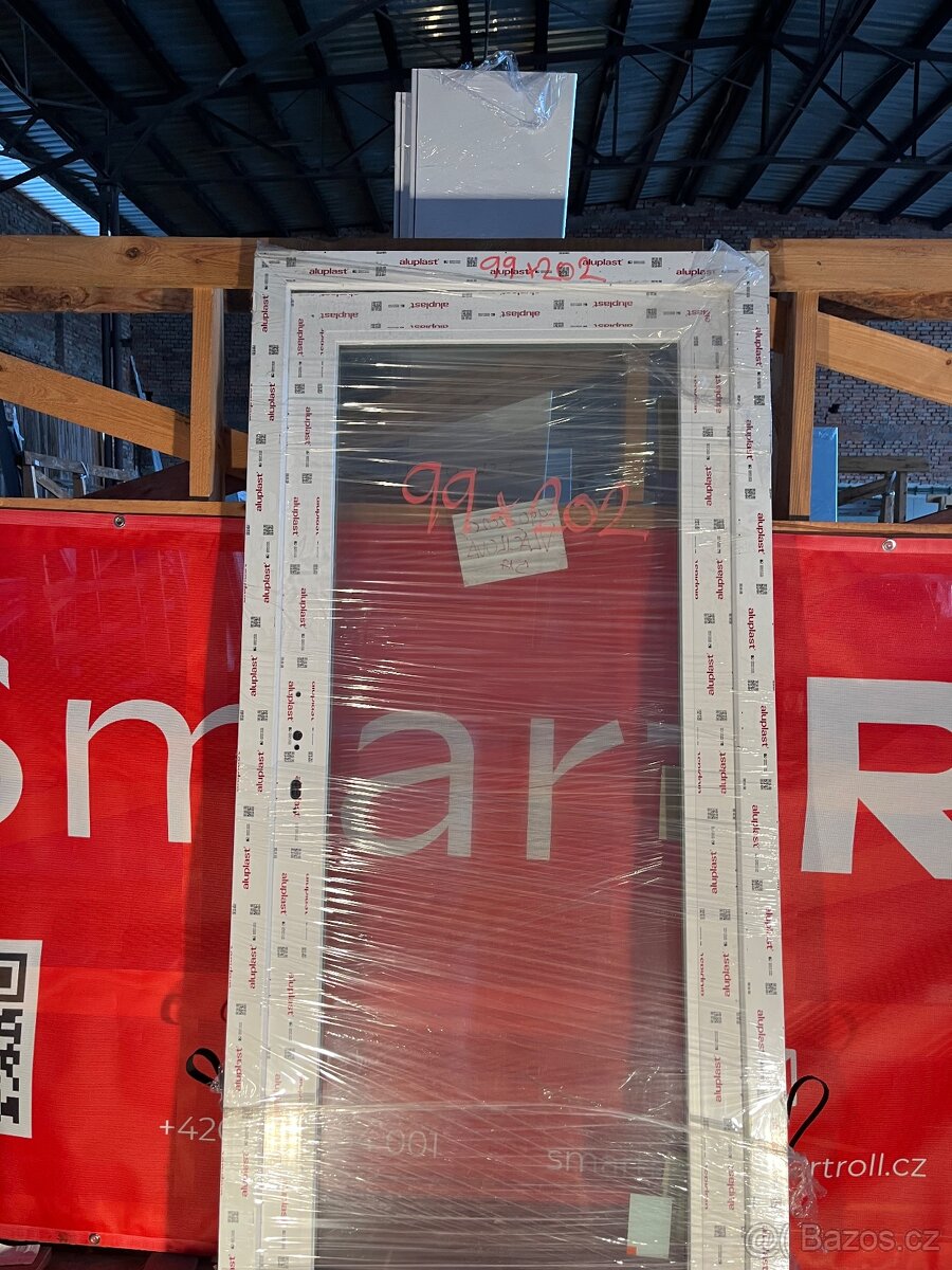 Okno PVC , profil 70 mm/ 3 sklo, nepoužitá okna - 12