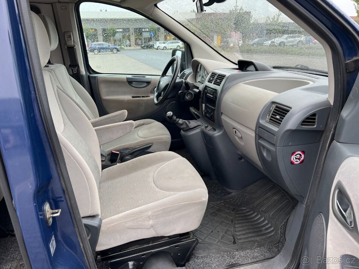 Fiat Scudo 2.0 JTD 8 míst po 1. maj. v ČR TZ long - 12