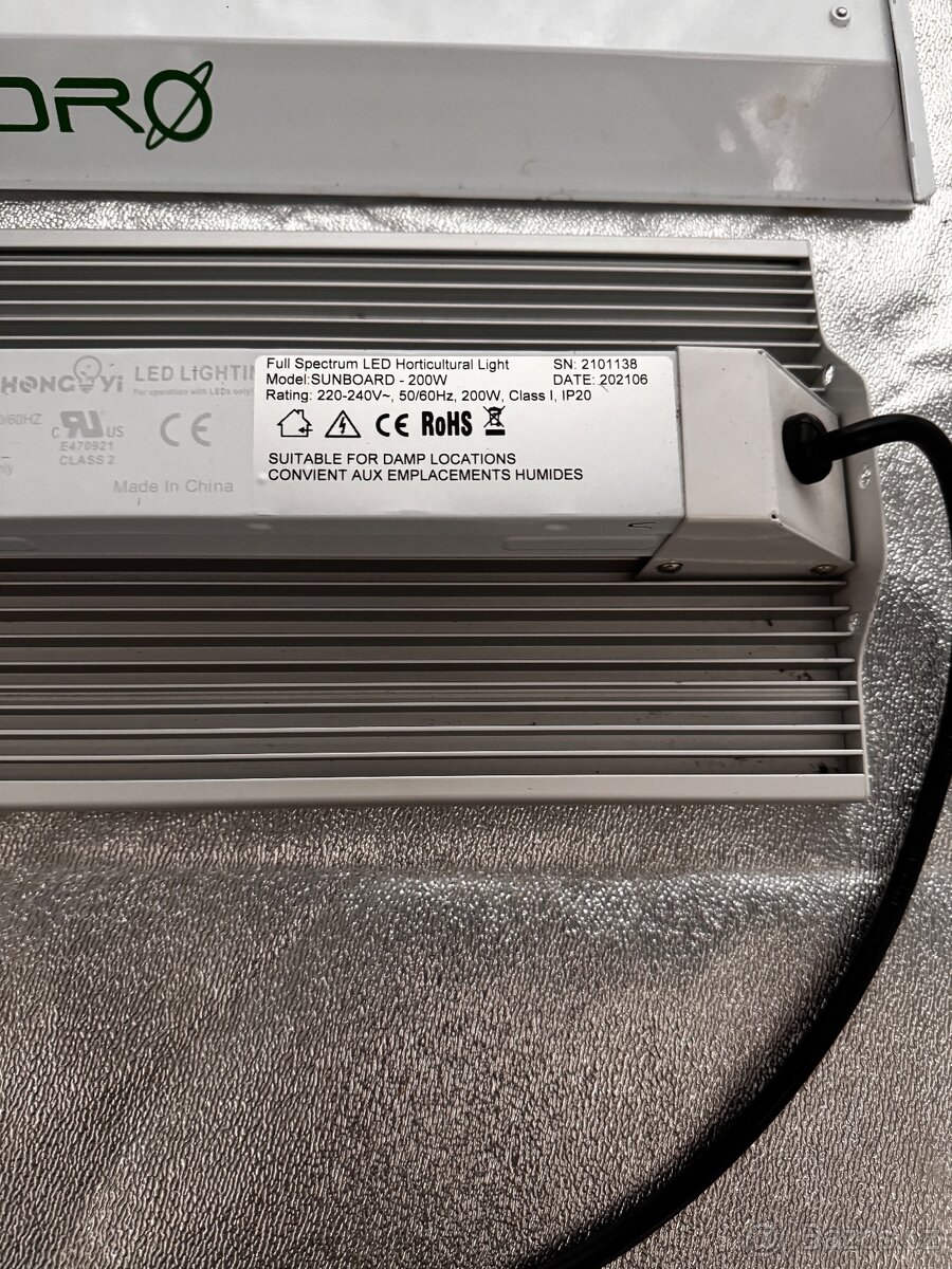 Prodám komplet grow na pěstování rostlin - 12