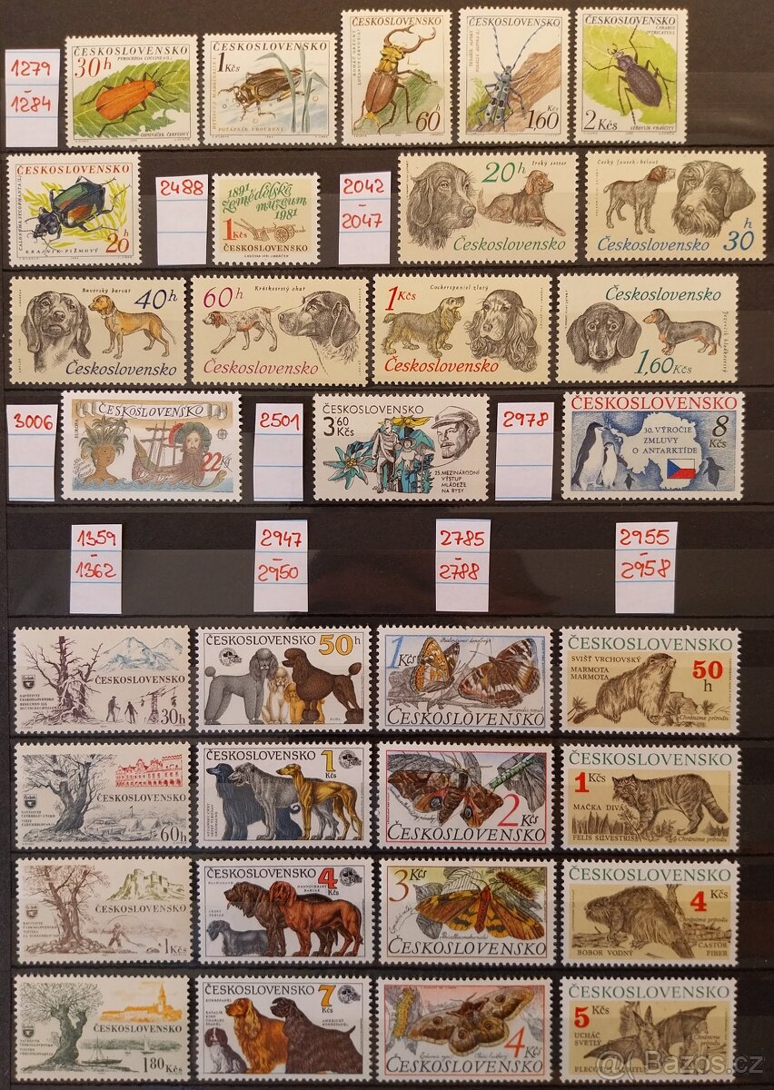 Známky ČSR – 4 - 12