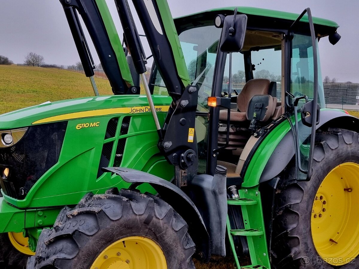 John Deere 6110MC + Quicke Q4M - 12