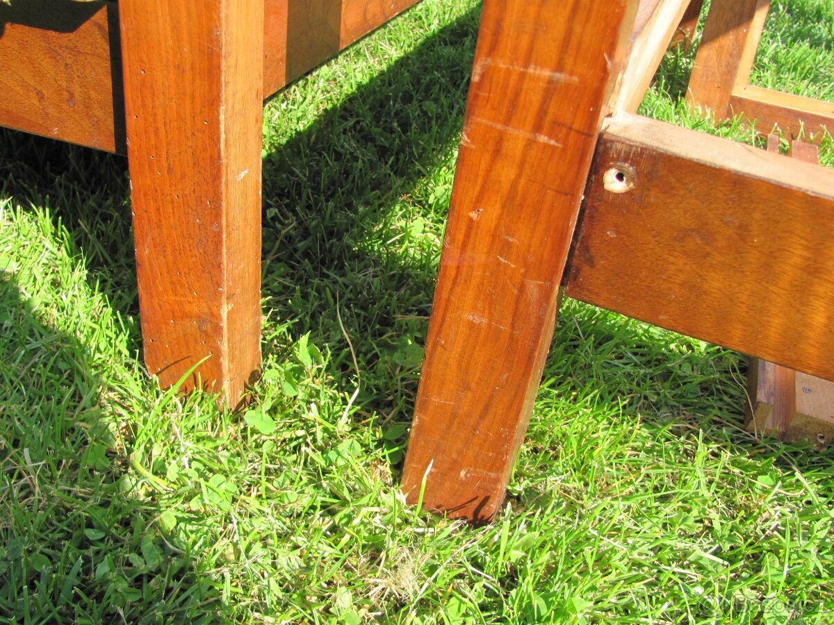 Polohovací křeslo Art Deco / 2ks / Halabala ? - 12