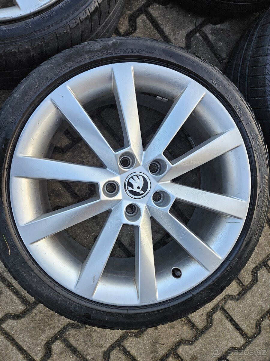 Sada kol 225/40R18 originál škoda - 12