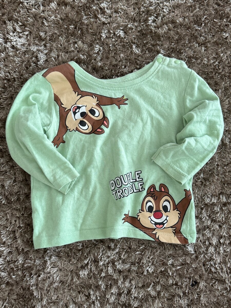 Trička pro chlapečka 33 KS, vel 74 - 86 - 12