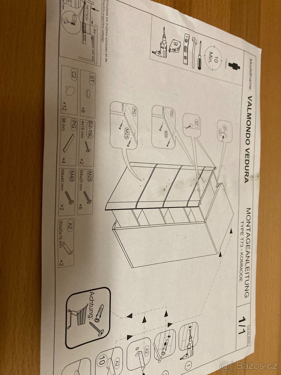 Komoda z masívu buková-Valmondo Vedura-Nová - 12